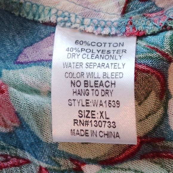 Umgee + Dress Tunic XL Floral - Picture 2 of 11